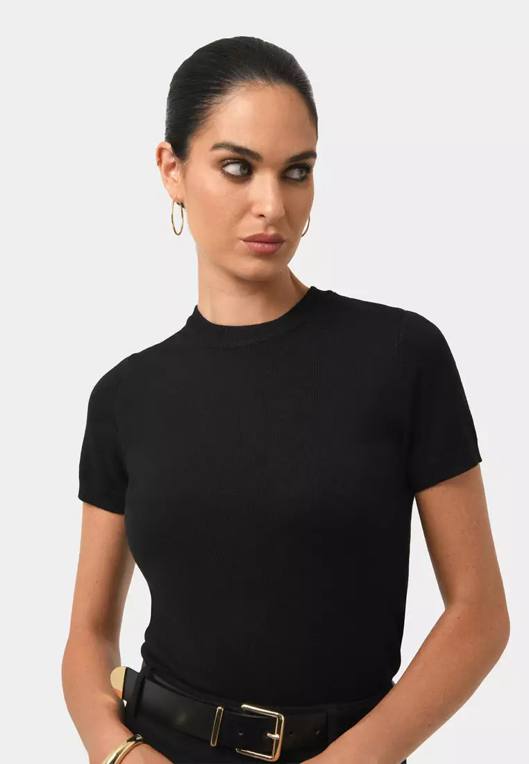 Catherine Short Sleeve Knit
