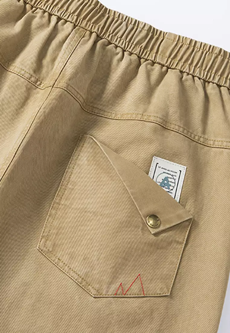 Drawstring Casual Cargo Pants