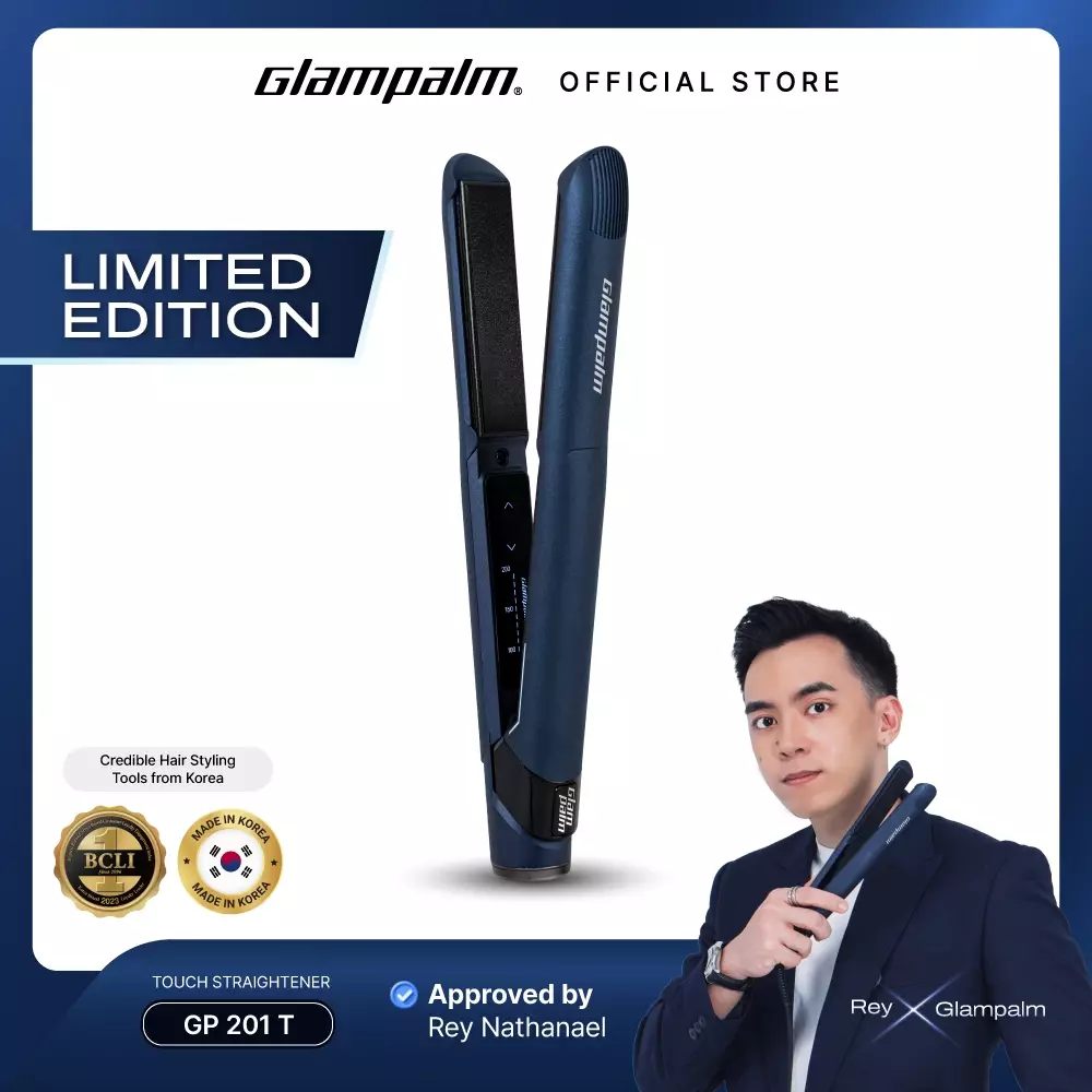 Glampalm Catokan Pelurus Rambut / Hair Straightener GP201 Touch