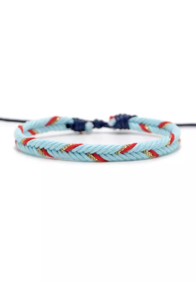 Red white and sales blue pura vida bracelet