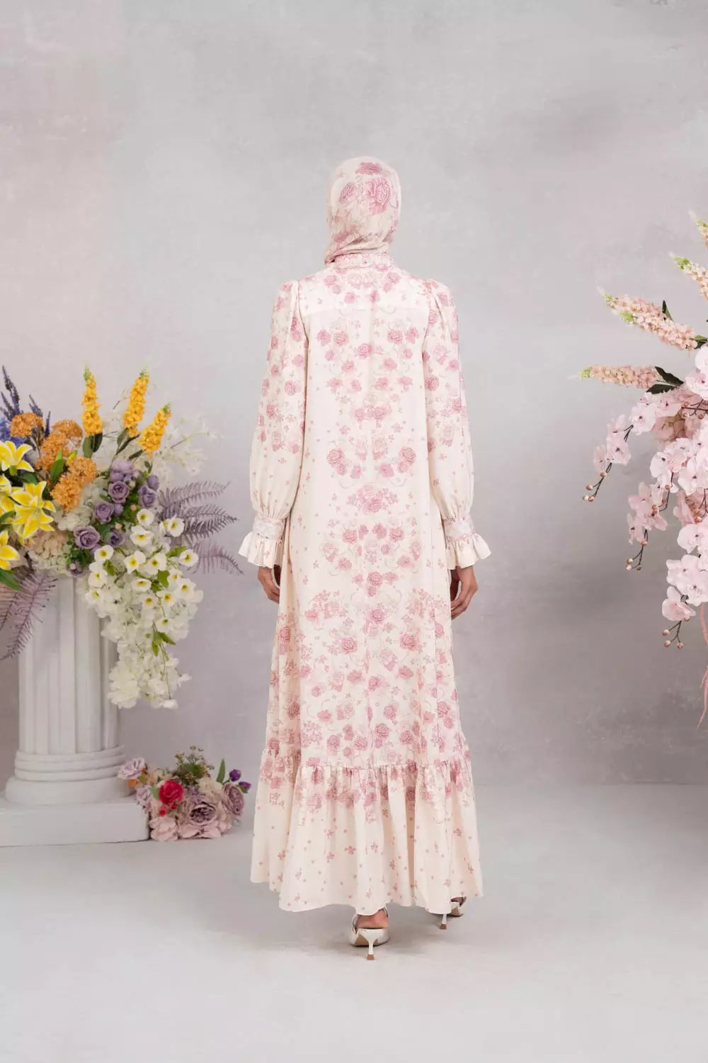 Klamby - Marjorie Dress Creamy Rose