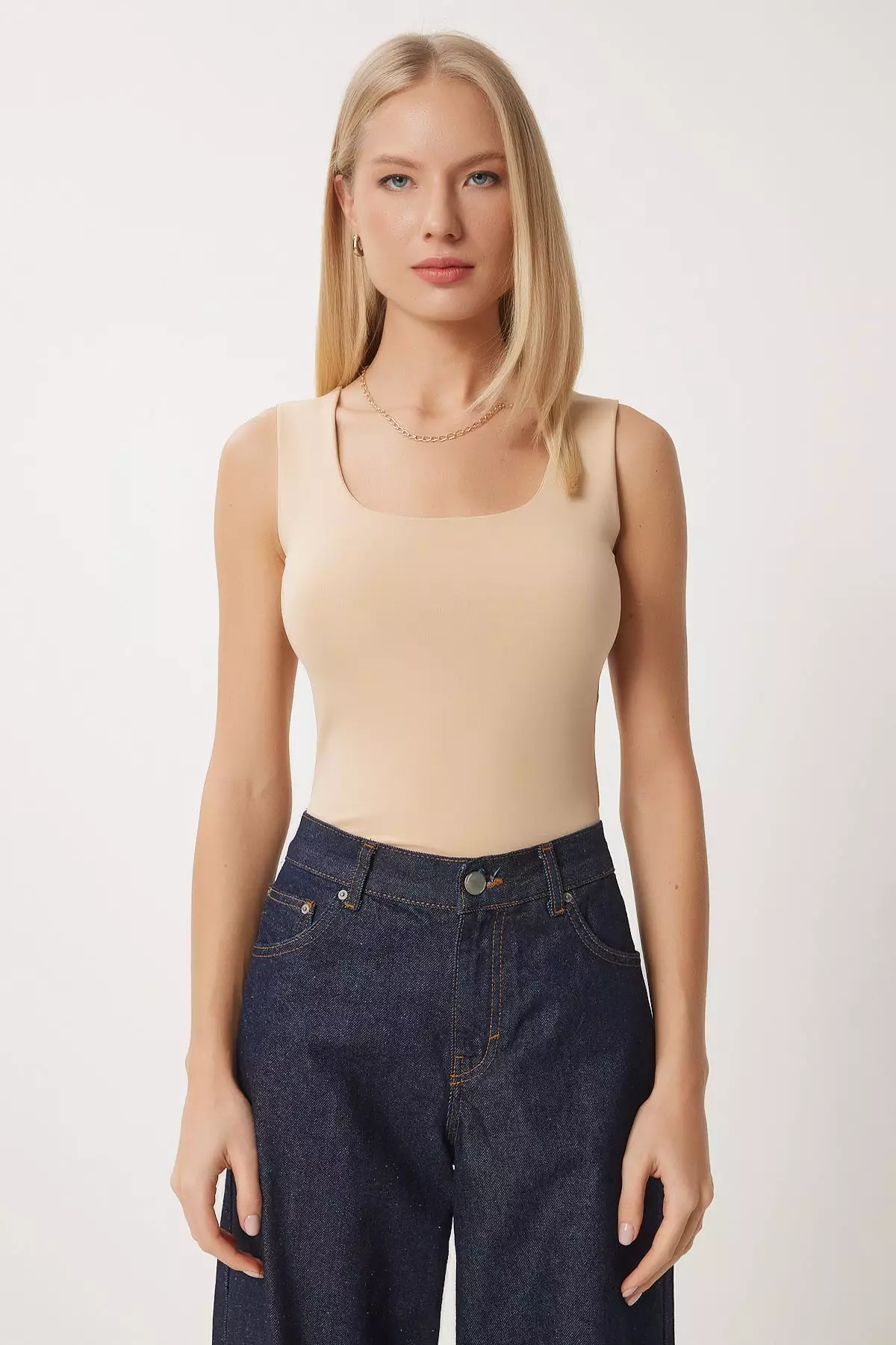 Women's Biscuit Claret Red Sleeveless 2 Pack Sandy Blouse An00227