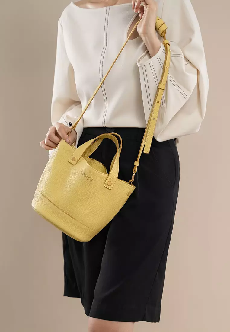 [Online Exclusive] JULIANA Mini Bucket Bag - Cream Beige