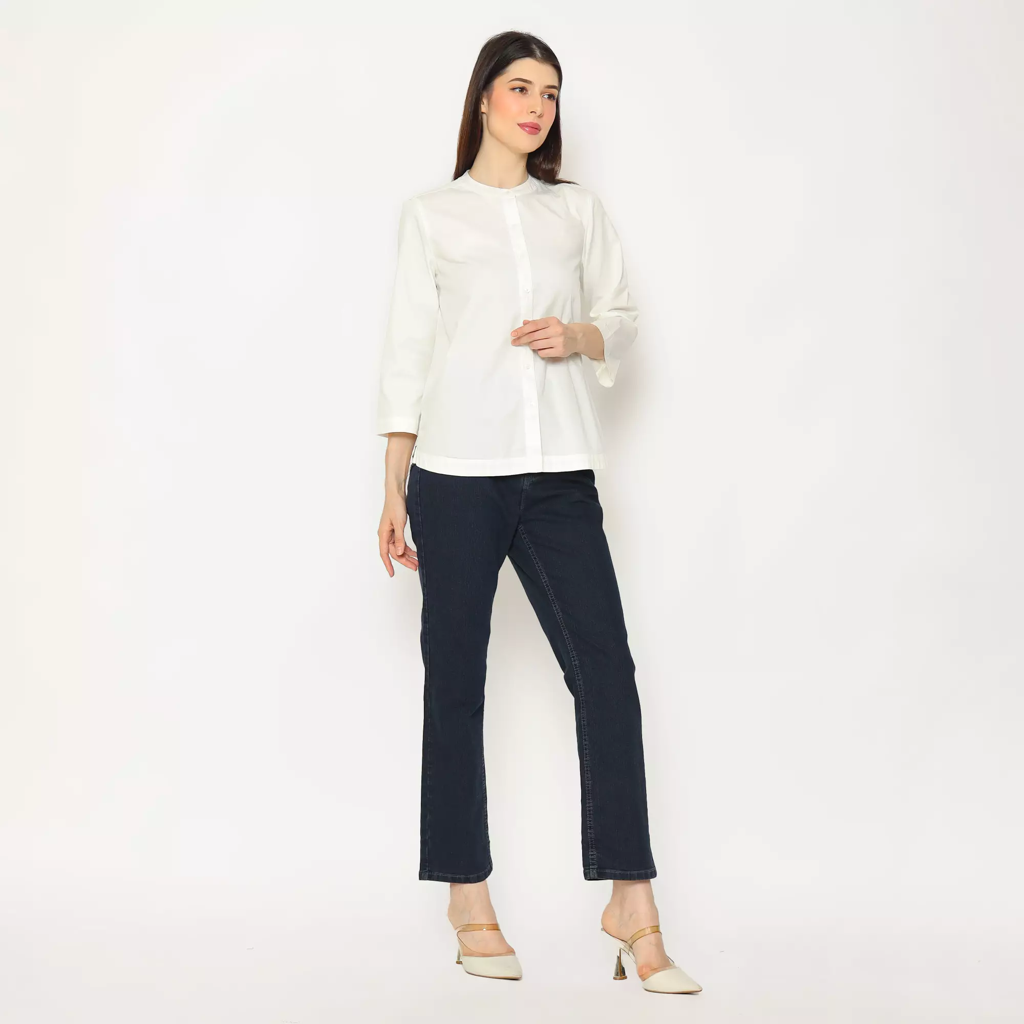 Lenora Shirt White