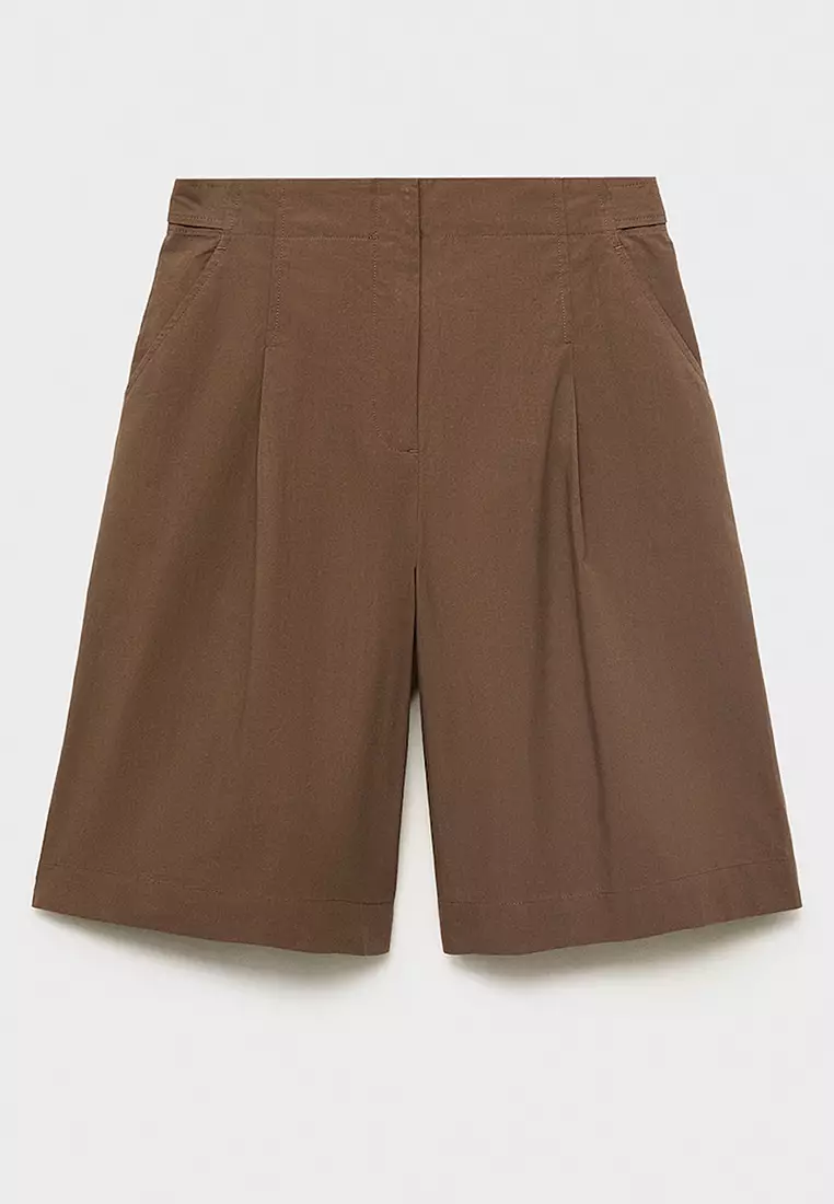 Cotton Suit Bermuda Shorts