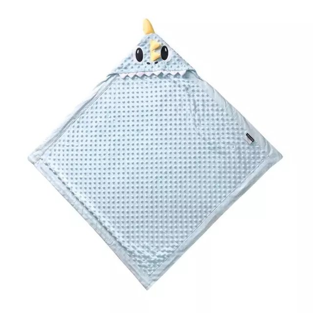 Okiedog Freckles Blanket - Selimut Tidur Bayi (Blue Dino)