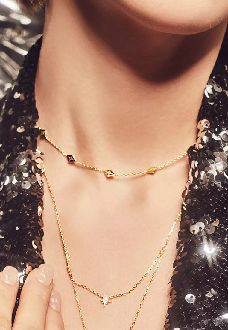 Zyia Gold Choker  Necklace