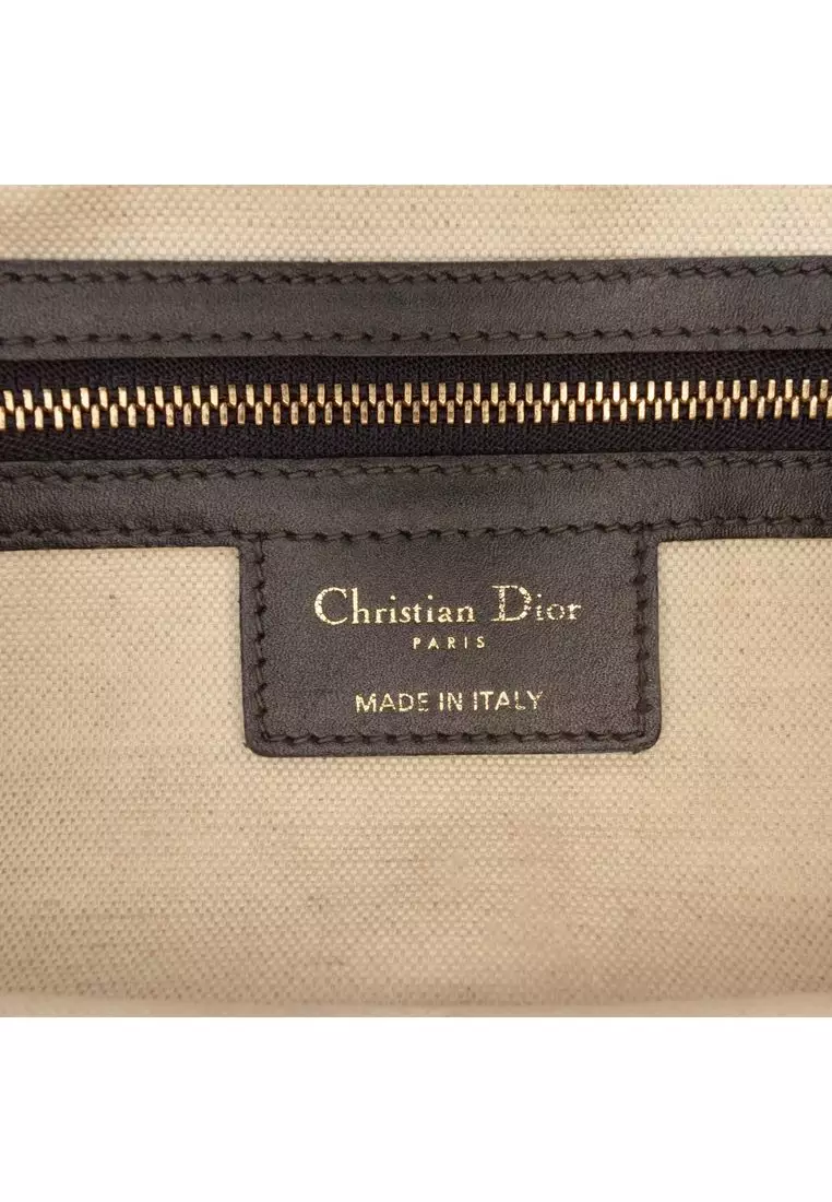 Pre-Loved Dior Oblique Canvas Flap Crossbody