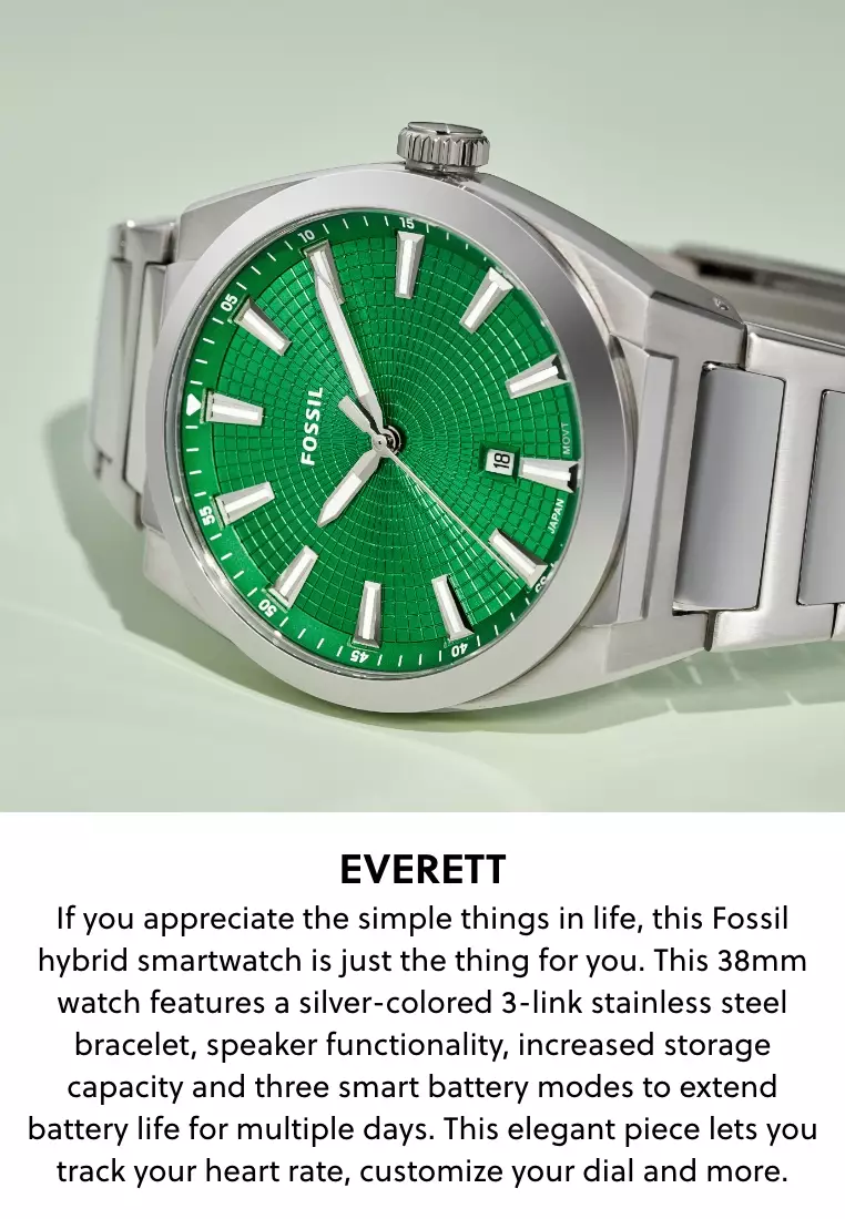 Buy Fossil Everett Watch FS5984 Online | ZALORA Malaysia