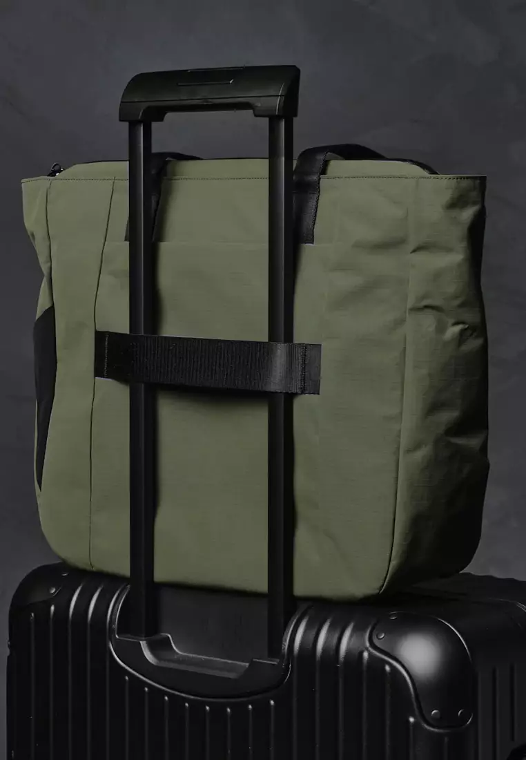 Alpaka Metro Tote Bag - Axoflux Green