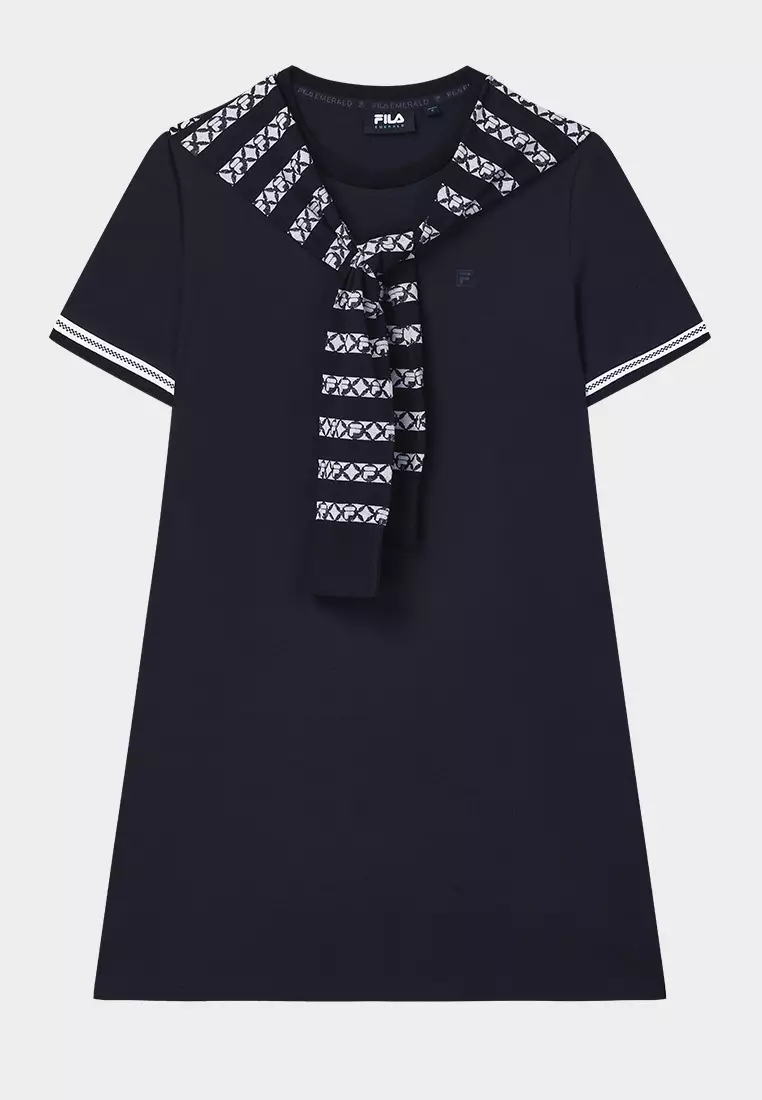 fila dresses for ladies Fila Women Elish Oversized Hoody Dress Black