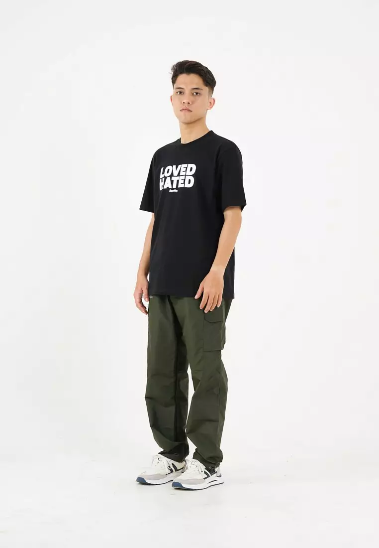 Moutley Regular Fit T-Shirt Love Hated 050924