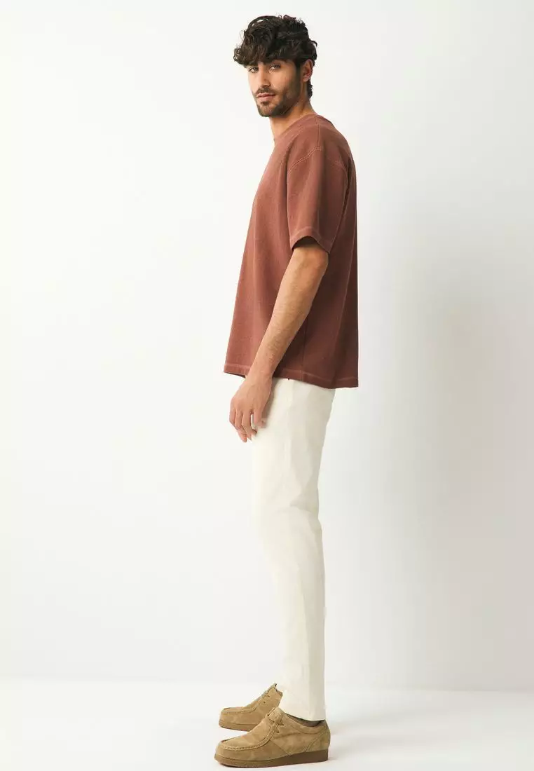 Skinny Fit Stretch Chino Trousers