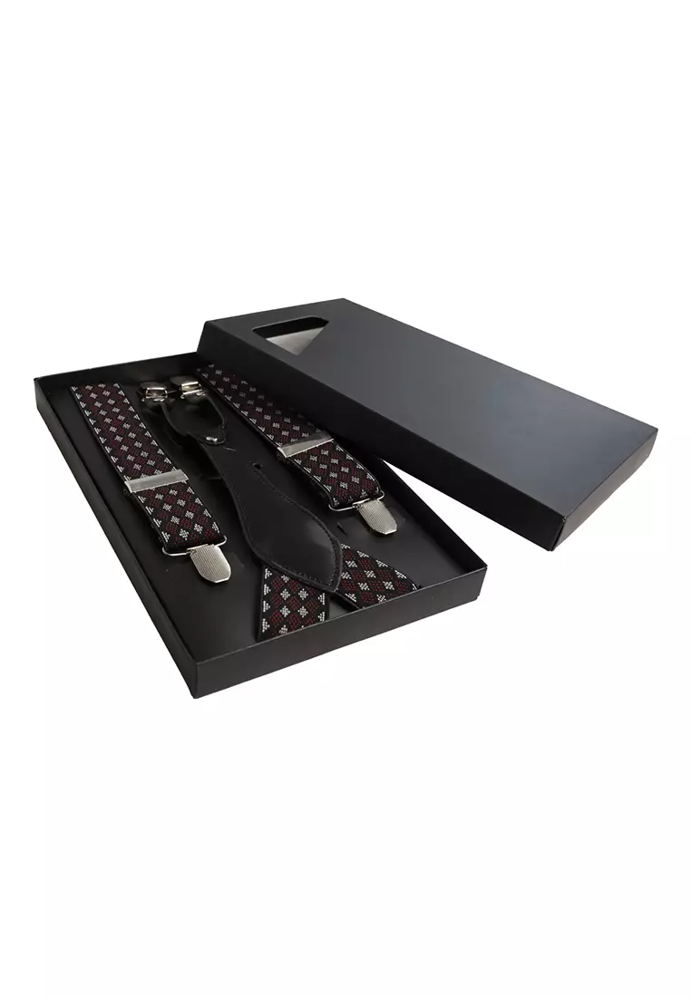 Houseofcuff Suspender Tali Jojon Karet ikat pinggang pria dewasa besar A14