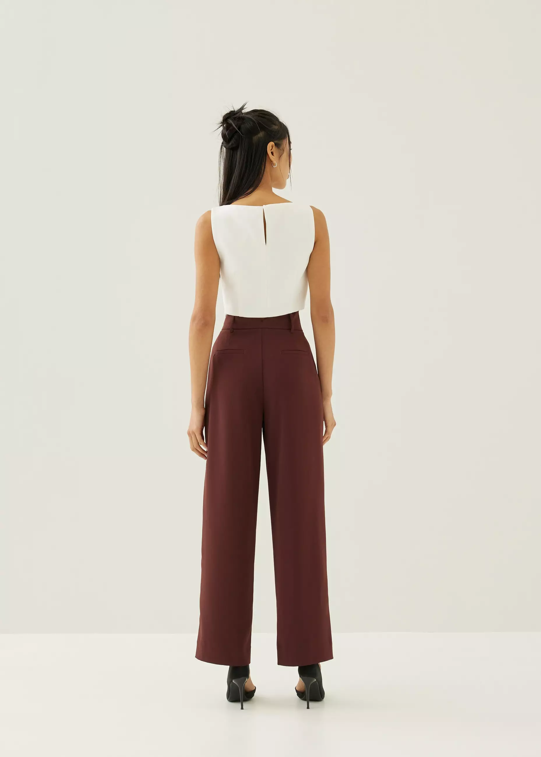 Celana Wanita - Morie Regular Straight Leg Pants