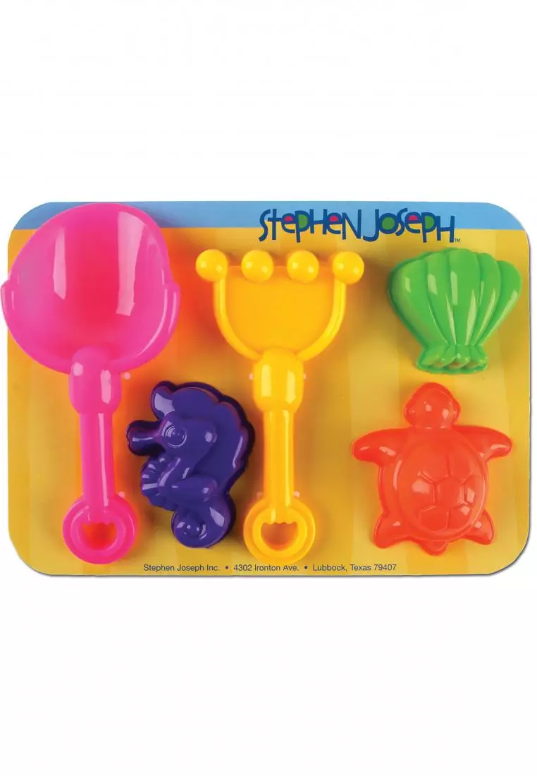 Beach Tote With Sand Toys Mermaid