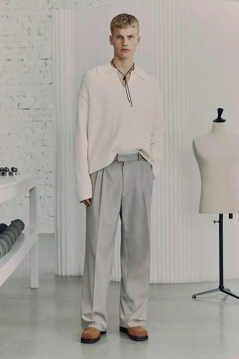 H&M Wool-blend suit trousers