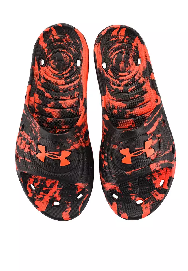 Under Armour Men s Locker Camo Slide Sandals 2024 Buy Under