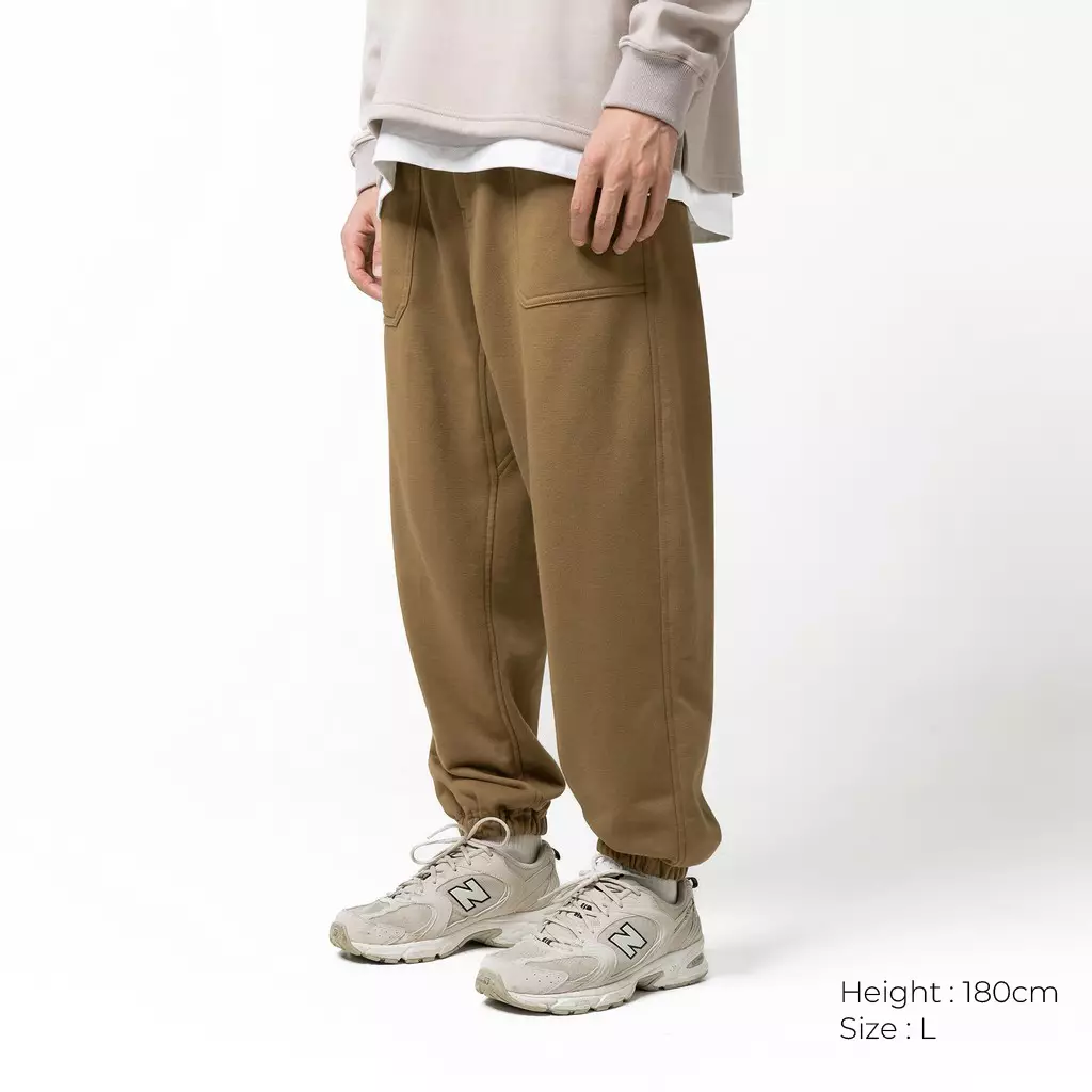 Celana Bodypack Warren Jogger Relax Fit Pants - Cream
