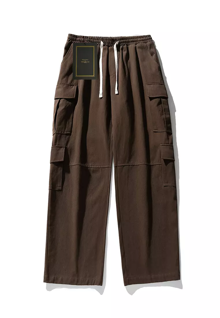 Buy Twenty Eight Shoes Elastic Drawstring Pocket Cargo Pants RA