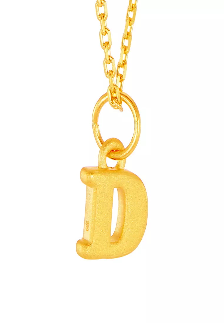 HABIB 999/24K Yellow Gold Pendant DTP010924(D)