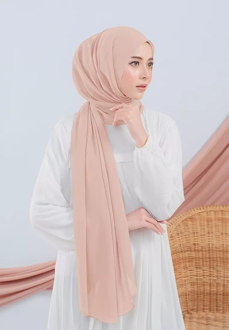 HIJAB INSTAN SABIYA - LIGHT PEACH