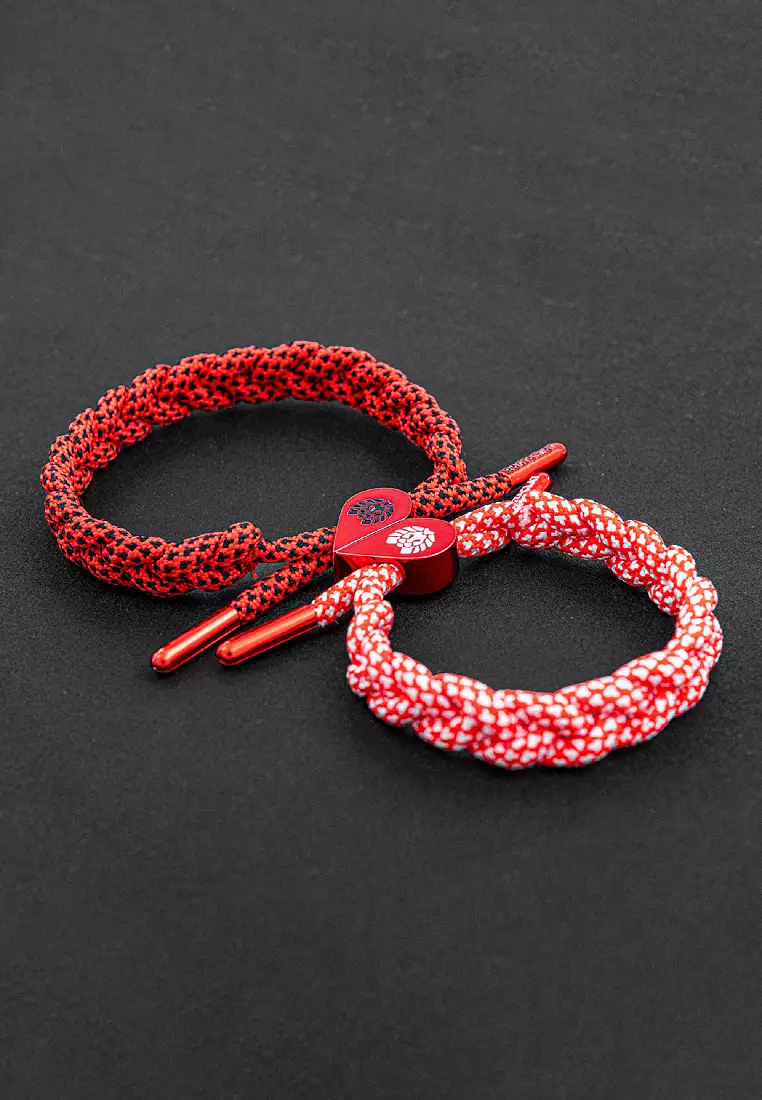 Buy Rastaclat Braided Bracelet Valentine's Day Couple's Set 2024