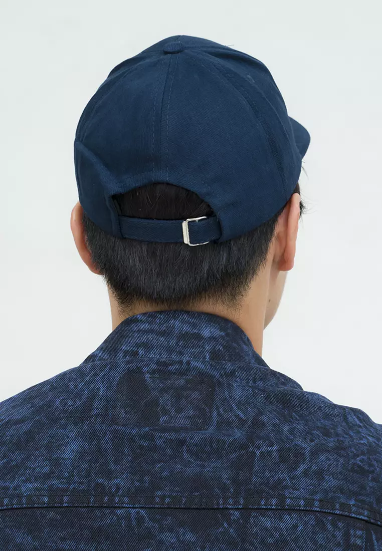 Topi Casual Polos Sport Besi Baseball Cap Tumblr Hat Navy