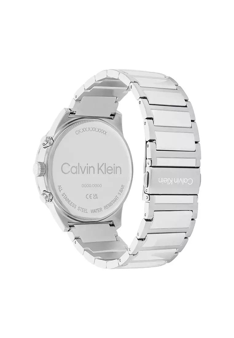 Buy Calvin Klein Watches Calvin Klein Impressive Silver Men's