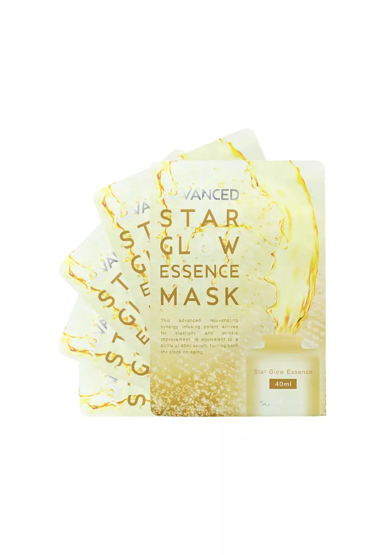SASATINNIE Advanced Star Glow Essence Mask 5piece