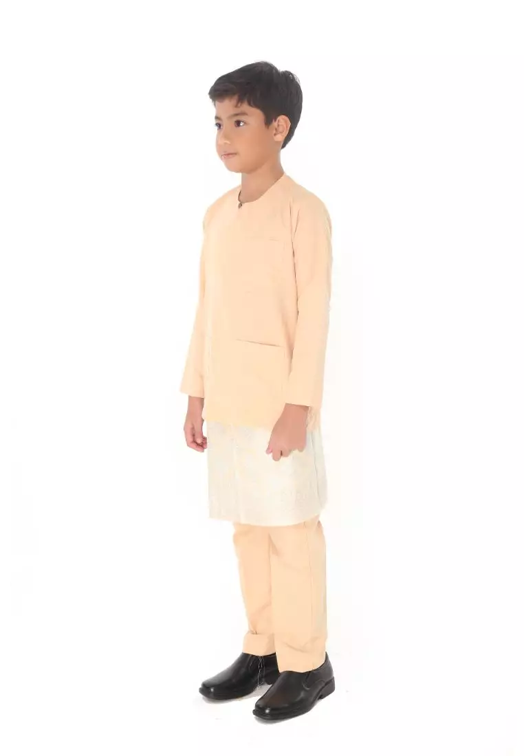 Baju Melayu Moden Teluk Belanga For Kids
