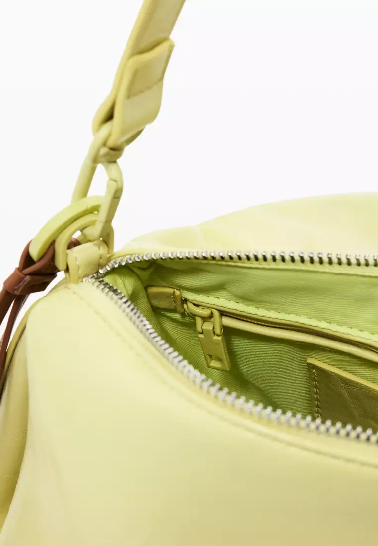 Small shiny ribbon bag