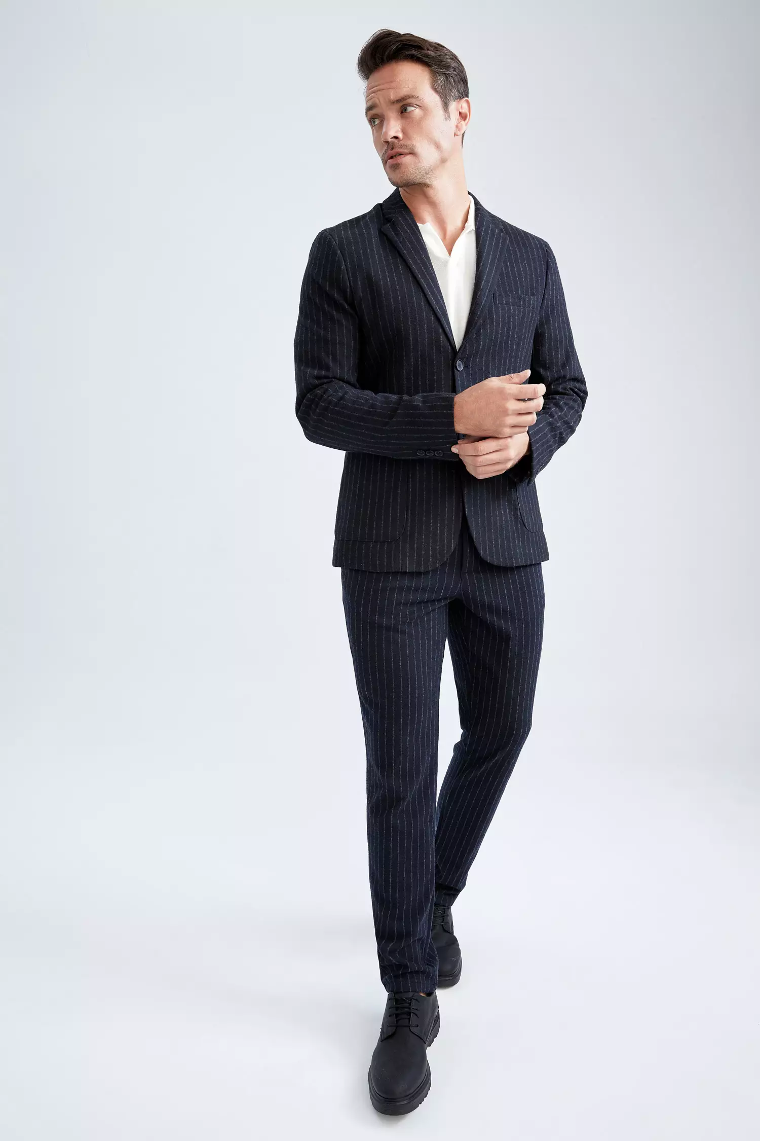Buy DeFacto Slim Fit Blazer 2024 Online ZALORA Singapore