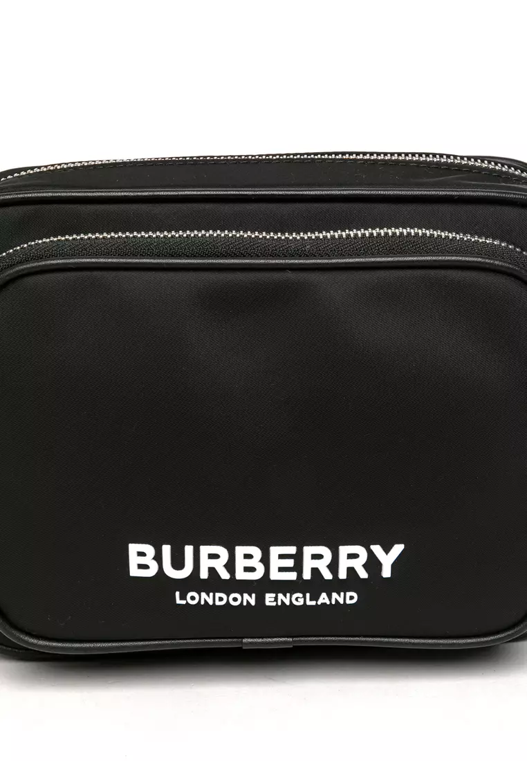 Buy Burberry Burberry Logo Print Nylon Crossbody Bag 2024 Online