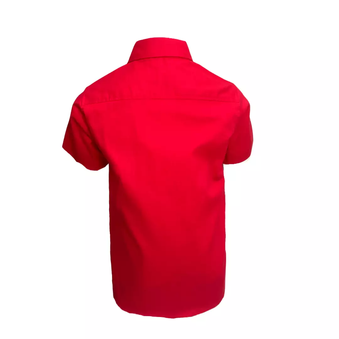 Pingu Kemeja Anak Laki Laki Polos Pendek Merah 92202329