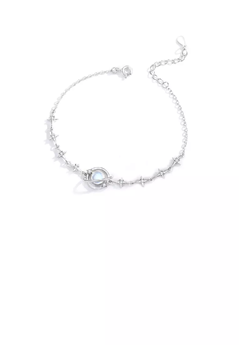 Buy Glamorousky 925 Sterling Silver Fashion Simple Planet