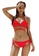 Halo red Sexy Swimsuit Bikini 4504CUS75A899BGS_1