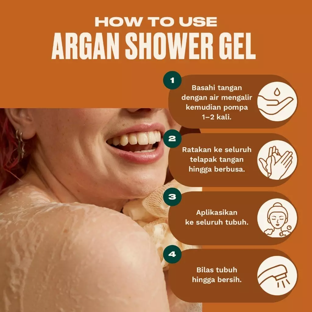Argan Shower Gel 250ml
