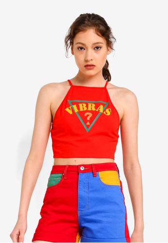 Guess Guess X J Balvin Vibras Logo Halter Tank Top 2021 Buy Guess Online Zalora Hong Kong In order to add this item to your shopping bag, please remove items to continue. zalora hk
