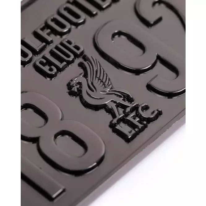 Liverpool FC  Gunmetal Badge, Keyring & Magnet Set  - Official LFC Accessories Badge, Gantungan Kunci & Magnet Set