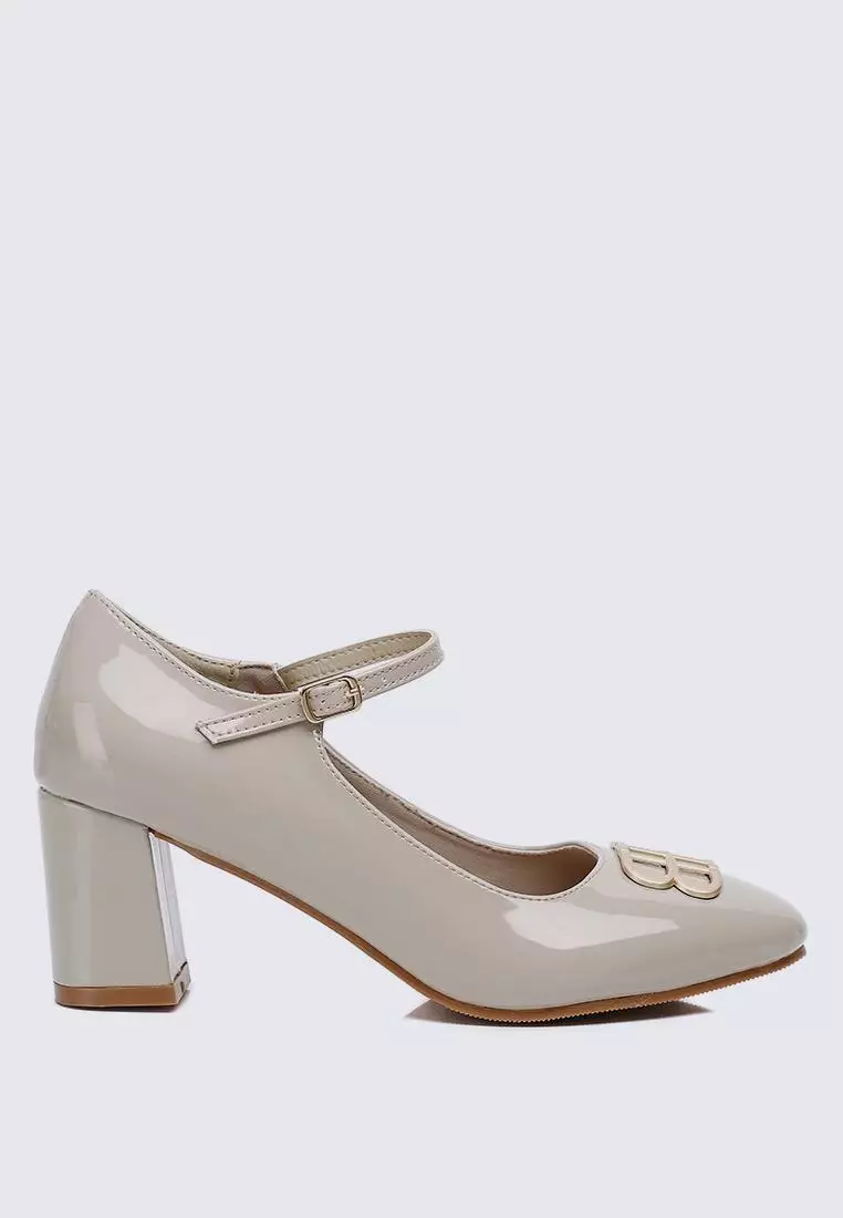 Discount on My Ballerine  shoes - SKU: My Ballerine Jane WideFit Comfy Pumps In Almond