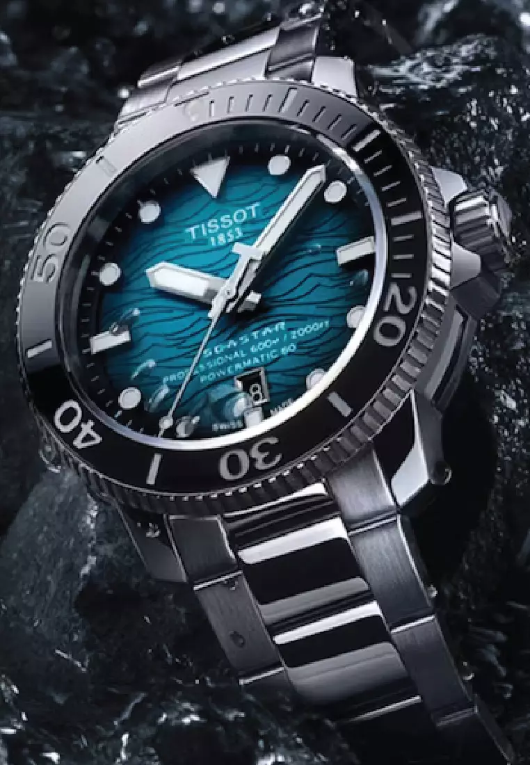 Tissot Seastar 2000 Professional Powermatic 80 Men's Watch - T1206071104100