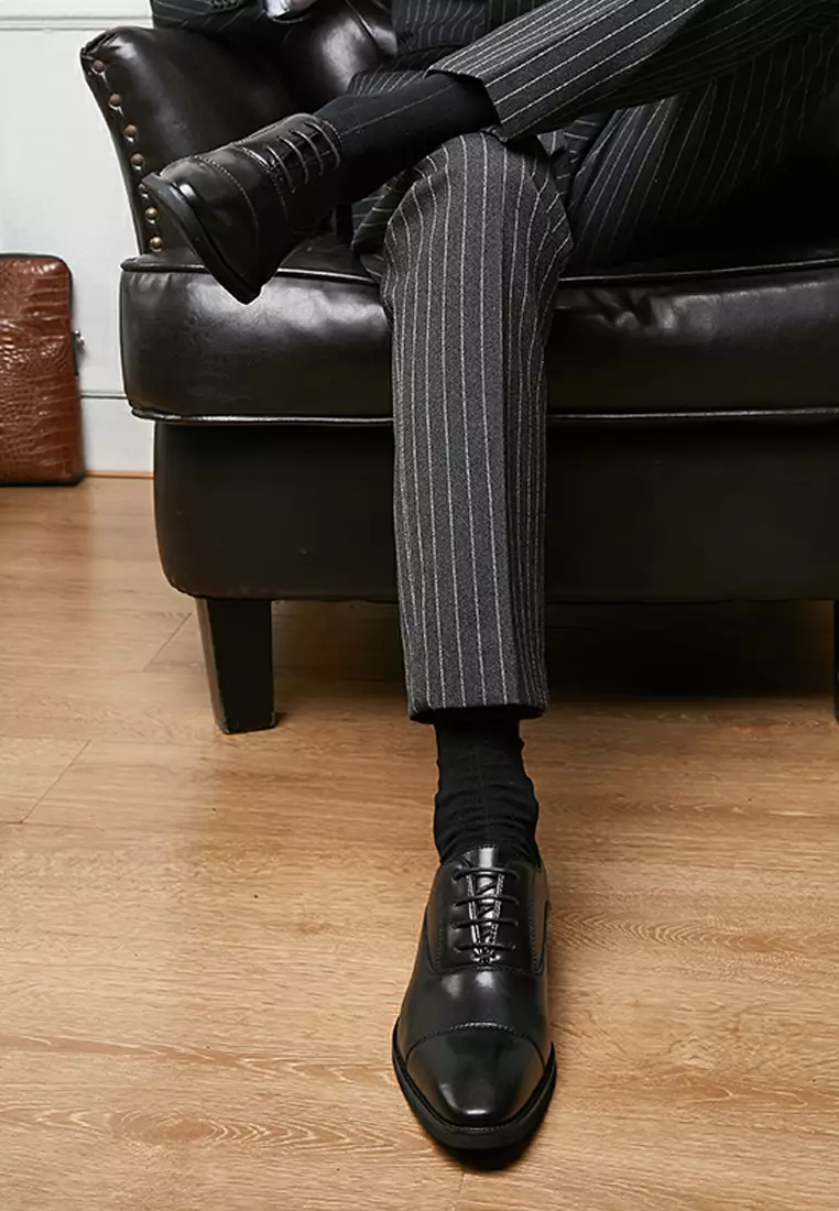 Leather Cap Toe Business Shoes KB22KB05