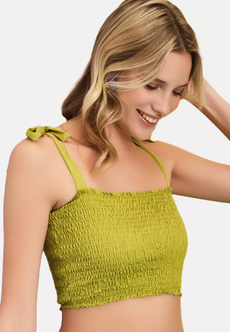 Womens sales green bikini