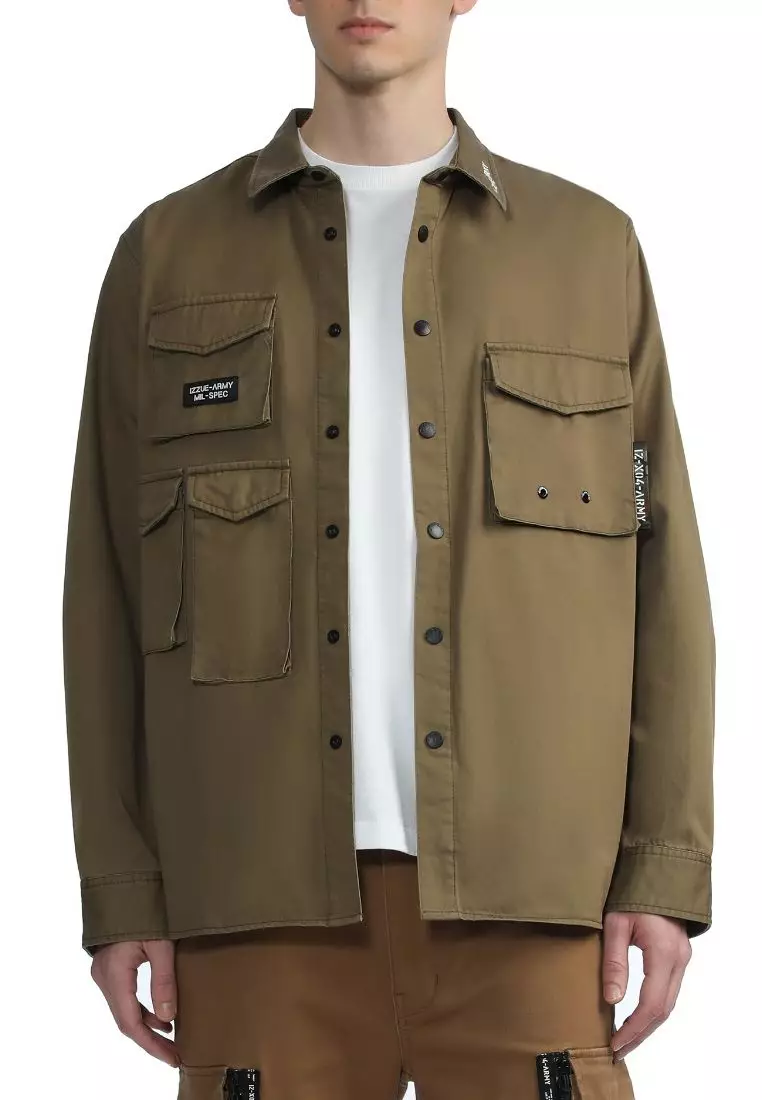 Buy izzue Military jacket Online | ZALORA Malaysia