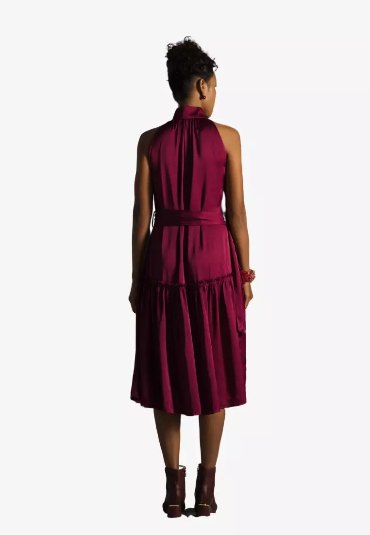 Summer Get Away Silk Dress