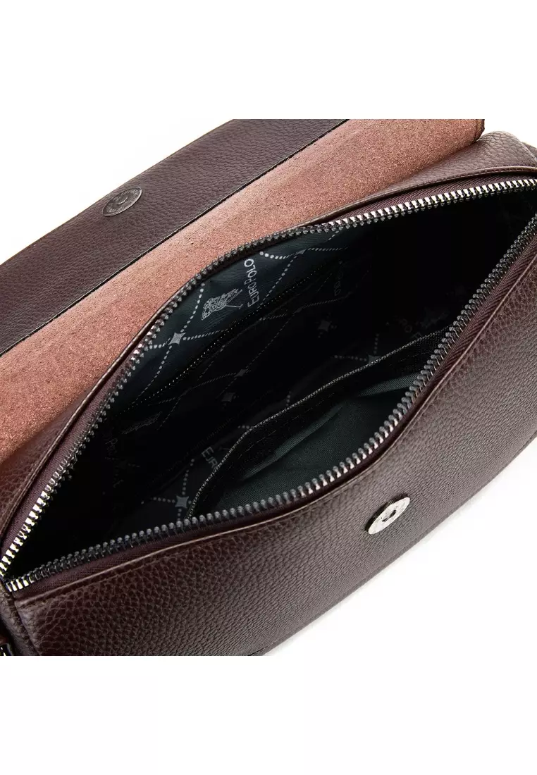Faux Leather Crossbody Mesenger Bag EBA 51208