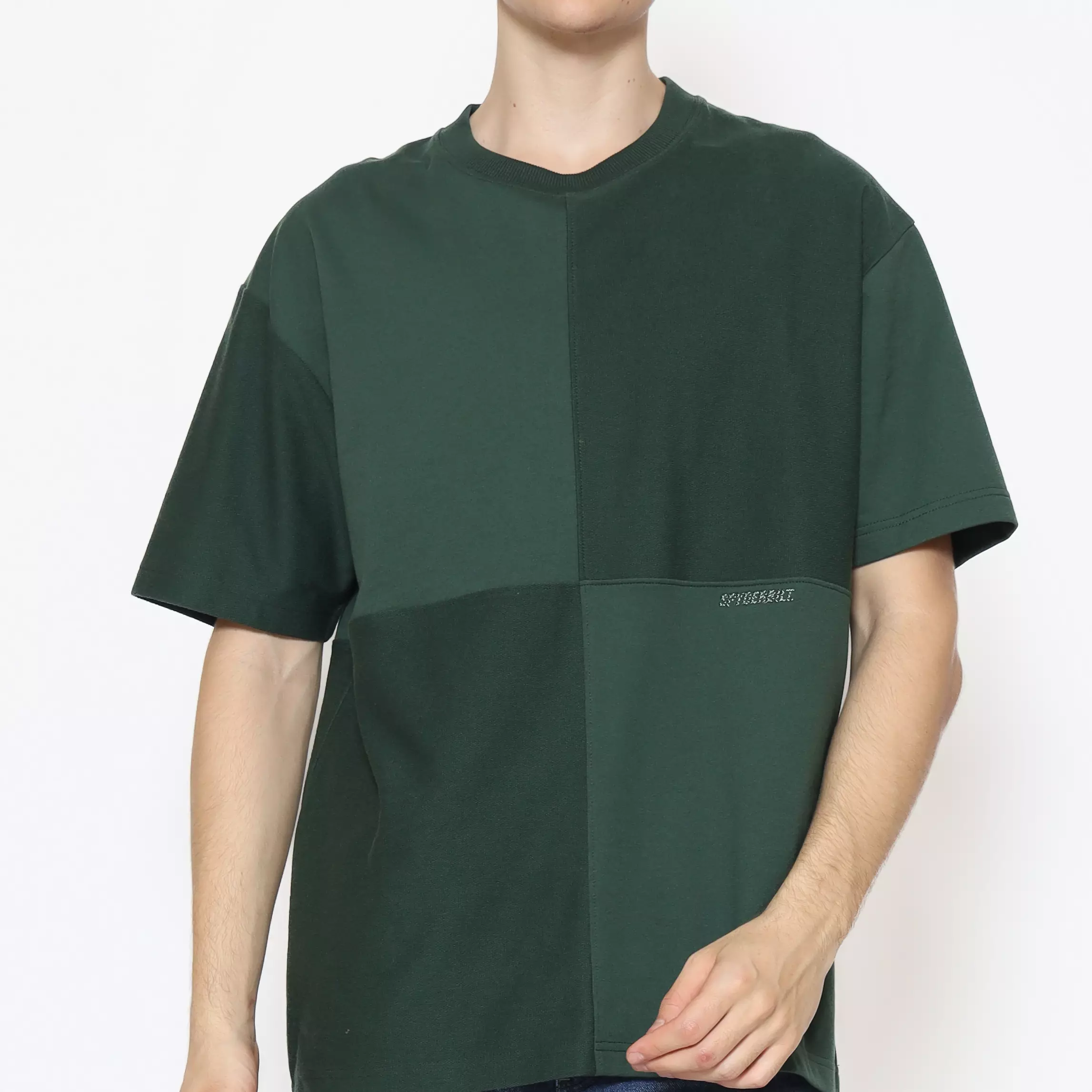 Spyderbilt Kaos lengan pendek Pria Migos Oversize Men Tee Planet Surf