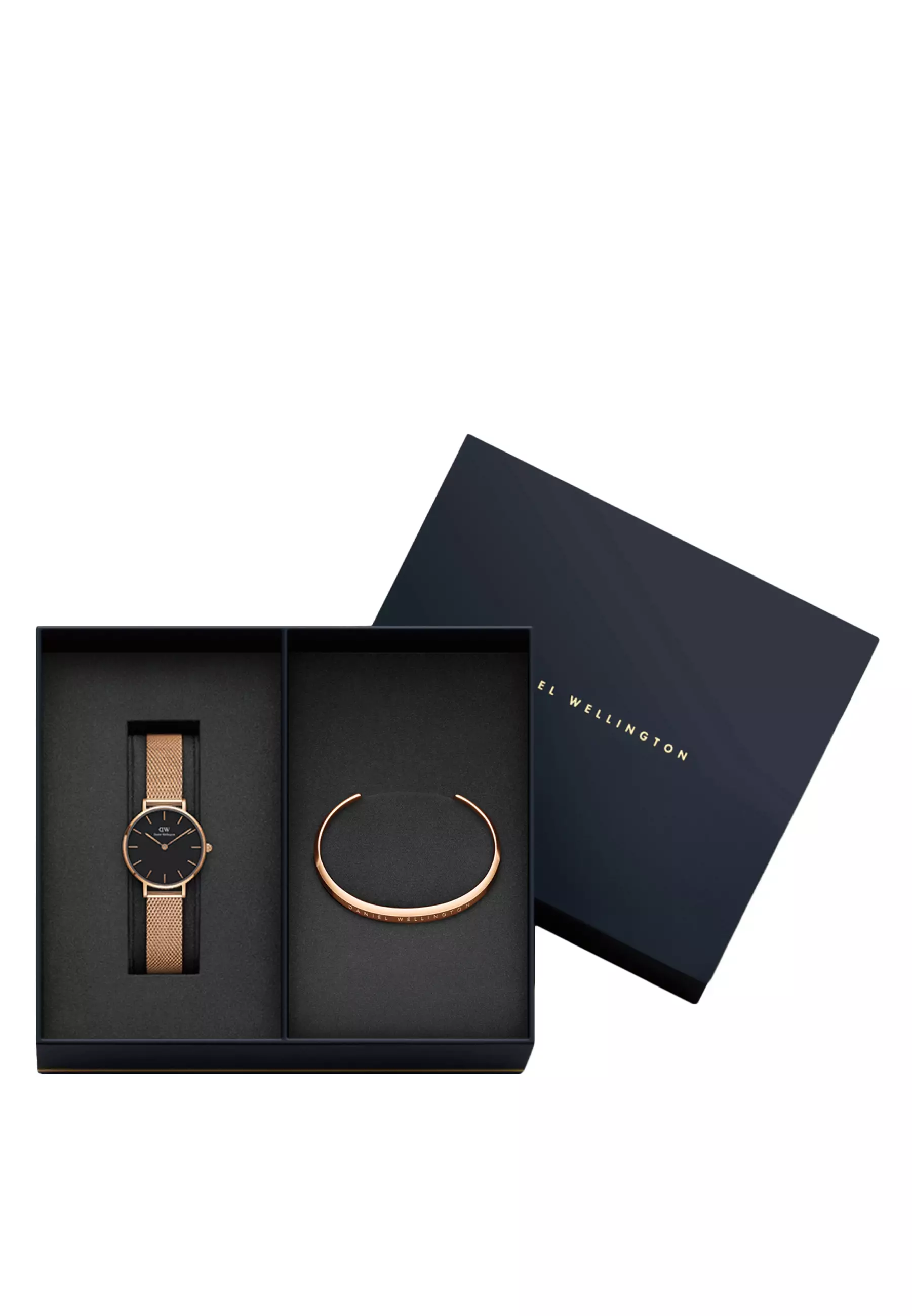 Daniel wellington classic 2024 petite melrose black 28mm