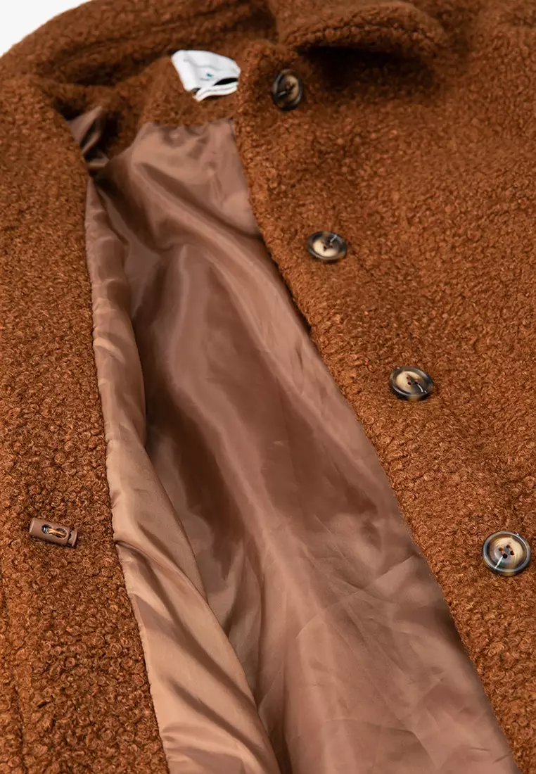 Oversized Boucle Jacket